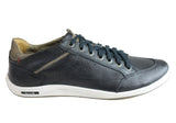 Ferricelli Murphy Mens Leather Lace Up Casual Shoes Made In Brazil