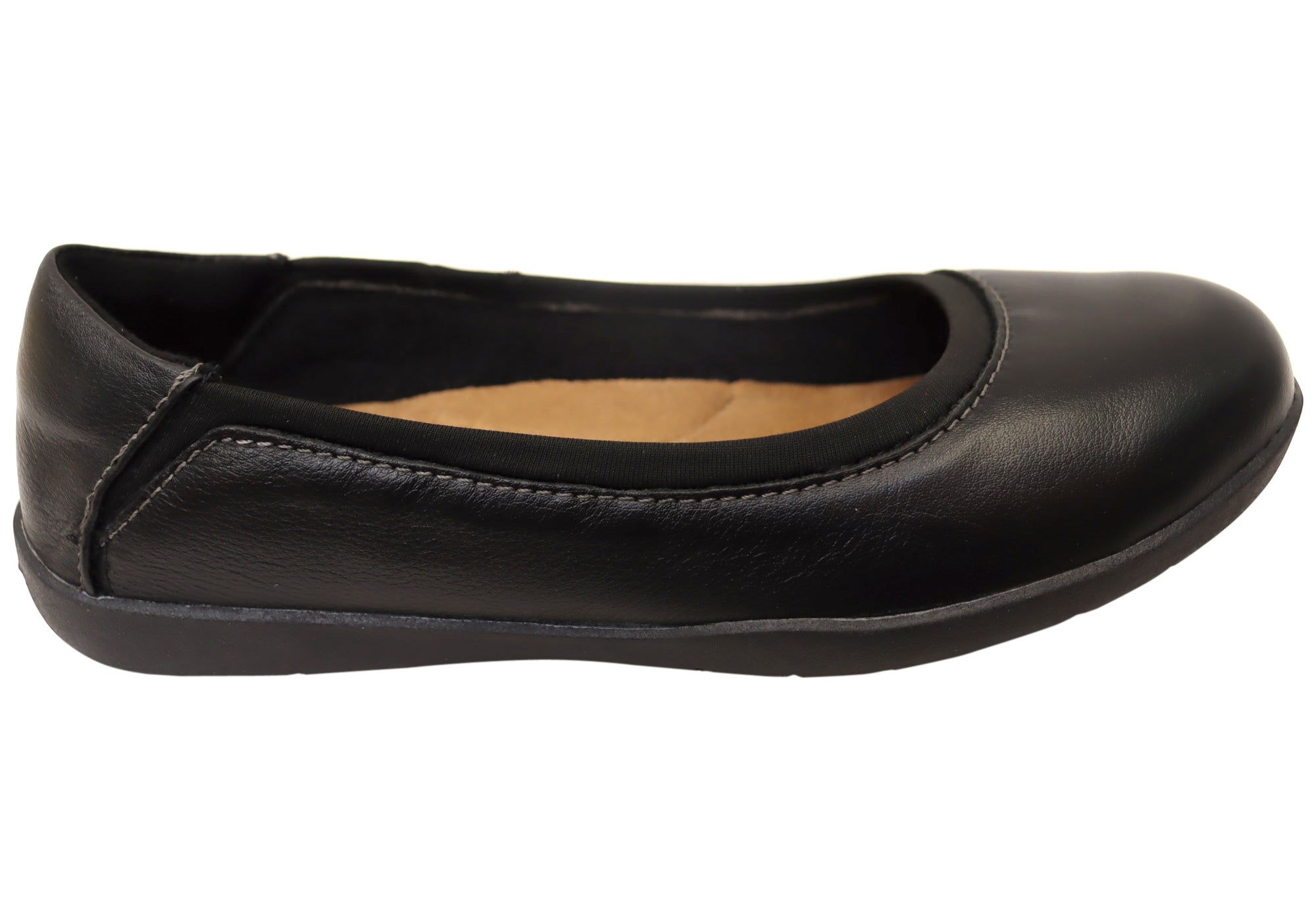 black womens flats shoes