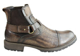 Ferricelli Jersey Mens Comfortable Leather Dress Boots Made In Brazil