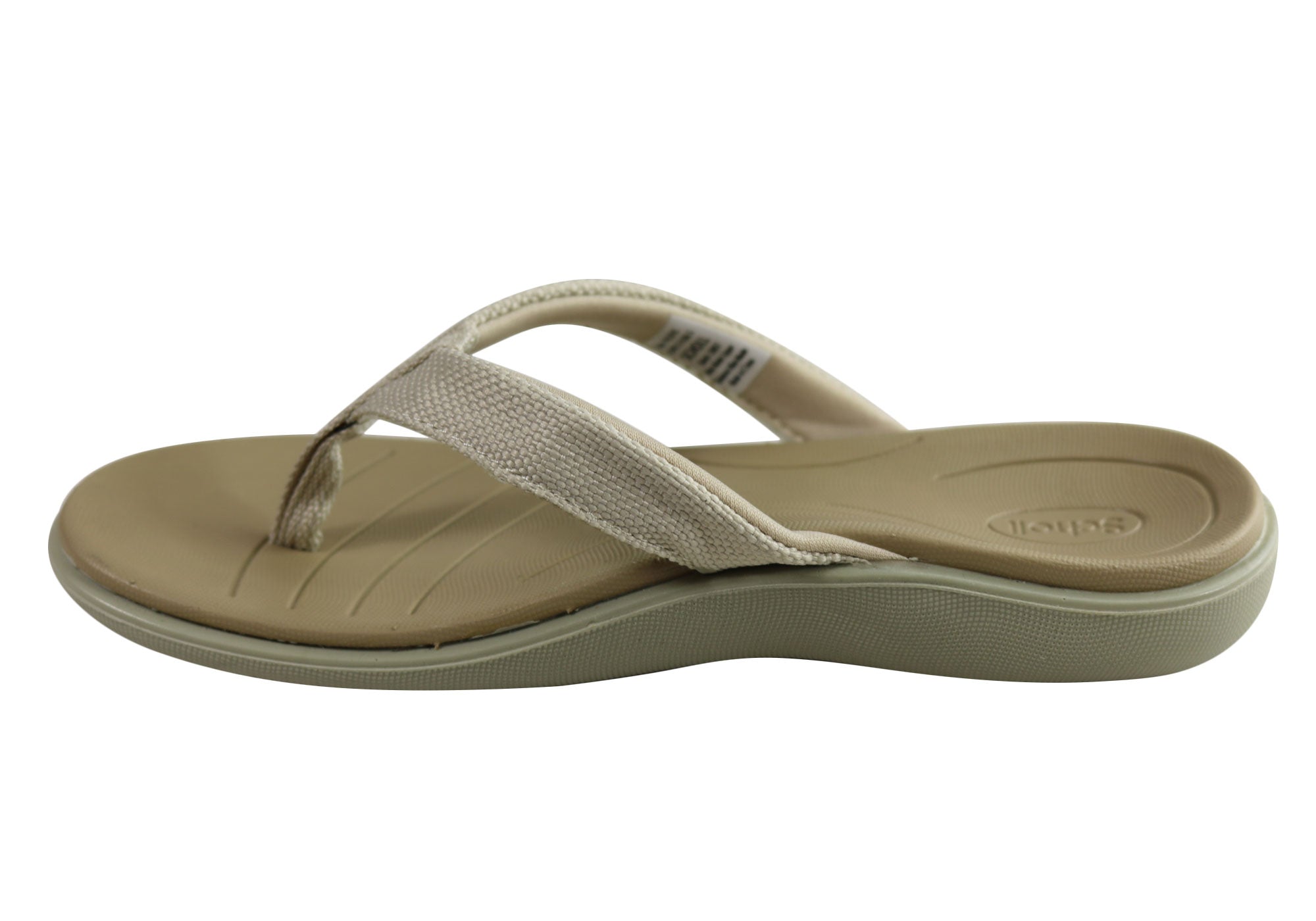 Scholl Orthaheel Pacific Womens Comfortable Supportive Thongs Sandals
