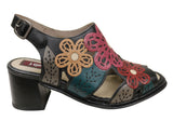 J Gean Queen Womens Comfortable Leather Heels Sandals Made In Brazil