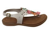 New Face Kimmy Womens Comfortable Leather Sandals Made In Brazil