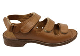Opananken Michele Womens Comfortable Leather Adjustable Sandals