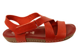 Andacco Vache Womens Comfortable Leather Sandals Made In Brazil