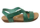 Andacco Vache Womens Comfortable Leather Sandals Made In Brazil