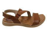 Usaflex Lenore Womens Comfortable Leather Sandals Made In Brazil
