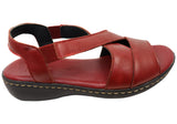Via Paula Mimosa Womens Brazilian Comfortable Leather Sandals
