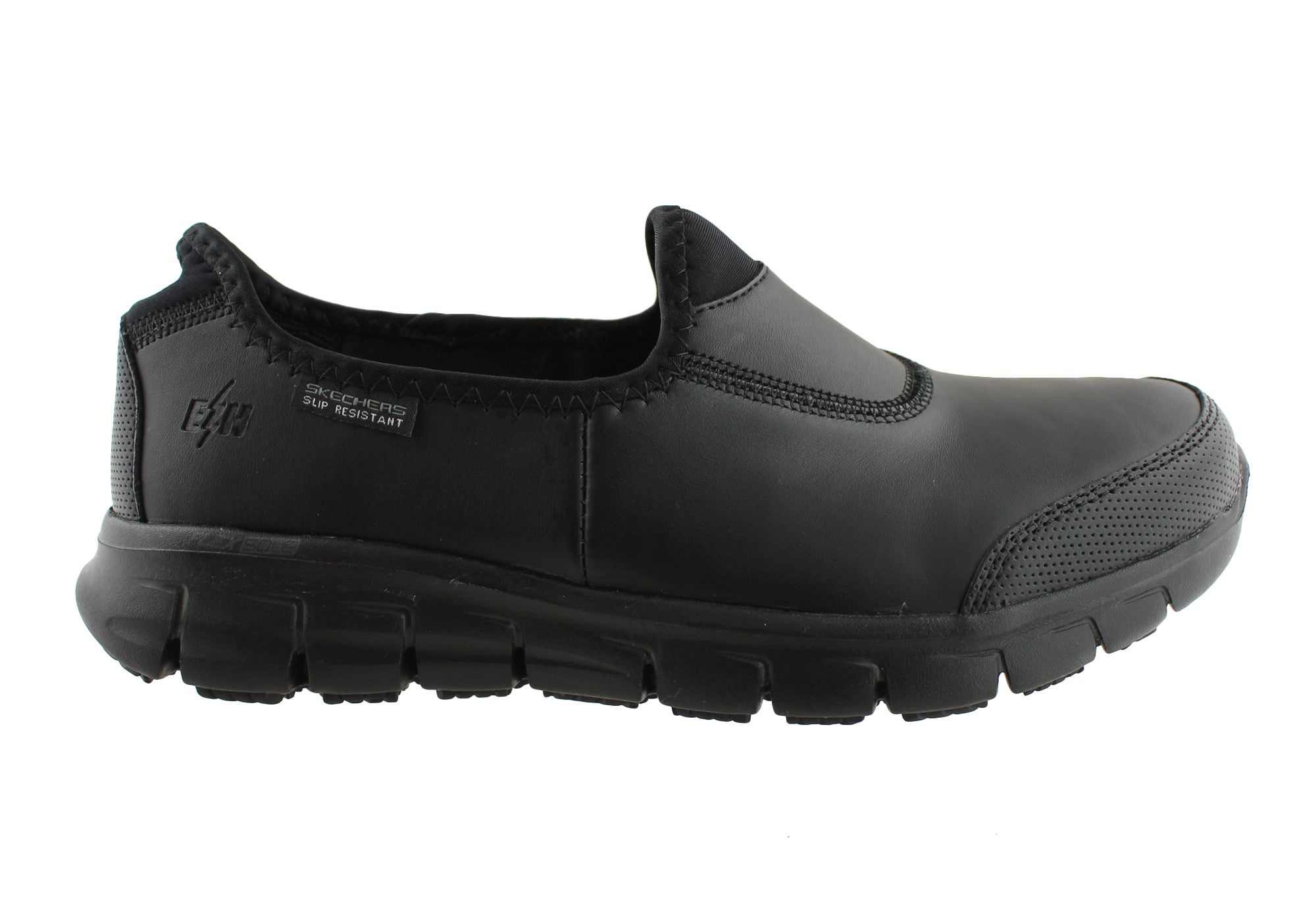 Skechers Sure Track Leather Work Shoes – Brand House Direct