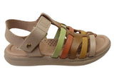 Pegada Eisha Womens Comfortable Leather Sandals Made In Brazil
