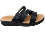 Comfortflex Mitzi Womens Slides Sandals With Comfortable Footbed