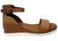 Orizonte Charmchase Womens Comfortable European Leather Wedge Sandals