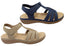 Panache Naomy Womens Comfortable Sandals With Cushioned Footbed