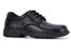 Clarks Descent Senior Black Leather School Shoes