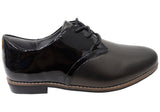 Homyped Empress Derby Womens Supportive Leather Lace Up Shoes