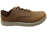 Slatters Griffin Mens Comfortable Leather Lace Up Casual Shoes