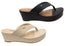 Dakota Mindee Womens Platform Thongs Sandals With Comfort Footbed