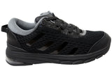 Homyped Womens Airstep Lace Comfortable Wide Fit Lace Up Shoes