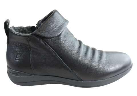 Homyped Glee Womens Leather Comfort Ankle Boots Brand House Direct