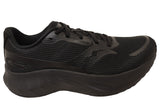 Saucony Womens Tide 2 Comfortable Athletic Shoes Triple Black
