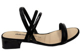 Dakota Koko Womens Brazilian Low Heel Sandals With Comfort Footbed