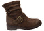 Born Midway Womens Comfortable Leather Ankle Boots