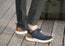 Florsheim Mens EE Extra Wide Fleet Knit Elastic Lace Sneakers