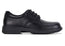 Clarks Descent Senior Black Leather School Shoes