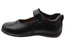 Koala By Grosby Karla Kids Leather Comfortable Mary Jane School Shoes