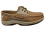 Sperry Mens Billfish Comfortable Wide Width Leather Boat Shoes