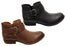 Born Kati Womens Comfortable Leather Low Heel Ankle Boots