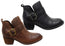 Born Royce Womens Comfortable Leather Mid Heel Ankle Boots