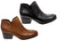 Born Kenzy Womens Comfortable Leather Mid Heel Ankle Boots
