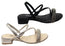 Dakota Melanie Womens Brazilian Low Heel Sandals With Comfort Footbed