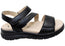 Caprice Angie Womens Comfortable Wide Fit Leather Adjustable Sandals