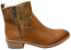 Comfortiva Carter Womens Wide Fit Comfortable Leather Ankle Boots