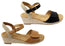 Scholl Orthaheel Melissa Womens Comfortable Wedge Espadrille Sandals