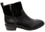 Comfortiva Carter Womens Wide Fit Comfortable Leather Ankle Boots