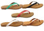 Orizonte Ellaease Womens Comfortable European Leather Thongs Sandals
