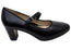 Caprice Beatrix Womens Comfortable Wide Fit Leather Heels Pumps