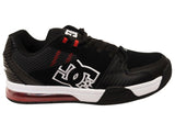 DC Shoes Mens Comfortable Leather Versatile Shoes Black White Red