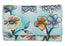 Modapelle Womens Leather Hand Painted Wallet 2193