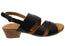 Orizonte Solectra Womens Comfortable European Leather Low Heel Sandals