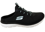 Skechers Womens Summits Simply Sweet Comfortable Open Back Shoes