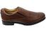 Pegada Ian Mens Comfortable Brazilian Leather Slip On Dress Shoes