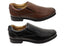 Pegada Ian Mens Comfortable Brazilian Leather Slip On Dress Shoes
