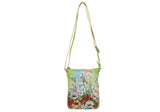 Modapelle Womens Leather Hand Painted Shoulder Cross Body Bag 3191