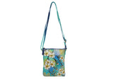 Modapelle Womens Leather Hand Painted Shoulder Cross Body Bag 3191