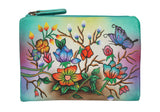 Modapelle Womens Leather Hand Painted Wallet 3238