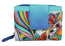 Modapelle Womens Leather Hand Painted Wallet 3239