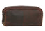 Modapelle Mens Leather Toiletry Bag With Retractable Handle Style 3921